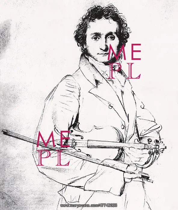 : Niccolo Paganini, by Ingres : Niccolo Paganini, by Ingres