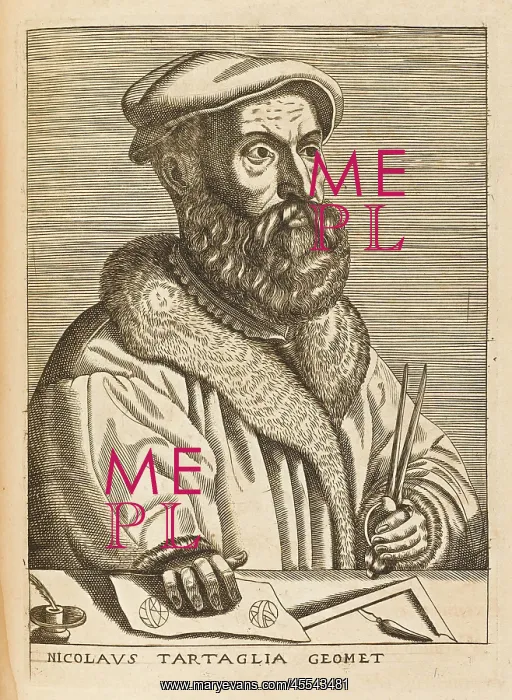 : NIccolo Tartaglia : NIccolo Tartaglia