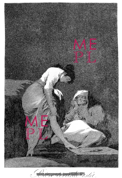 : It is nicely stretched Artist: Francisco Goya : It is nicely stretched Artist: Francisco Goya