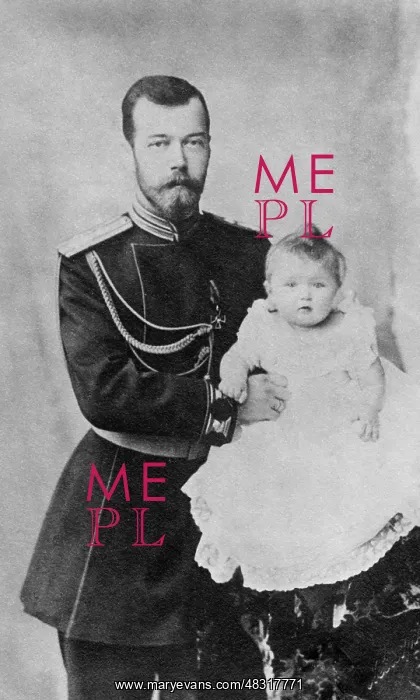 : Nicholas II with his son Alexei, 1905 : Nicholas II with his son Alexei, 1905