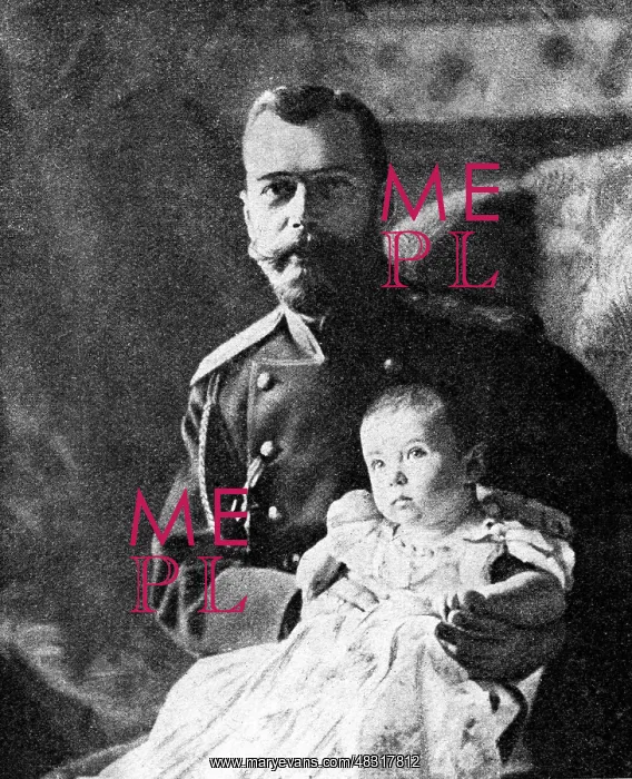 : Nicholas II with his son Alexei, 1905 : Nicholas II with his son Alexei, 1905