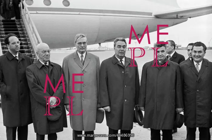 : Nicolae Ceausescu visits USSR : Nicolae Ceausescu visits USSR