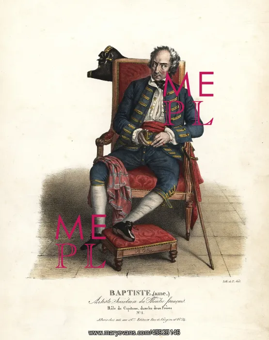 : Nicolas Anselme Baptiste as Capitaine in Les : Nicolas Anselme Baptiste as Capitaine in Les