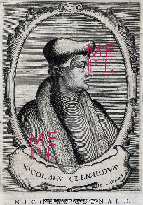 : Nicolas Cleynaerts : Nicolas Cleynaerts
