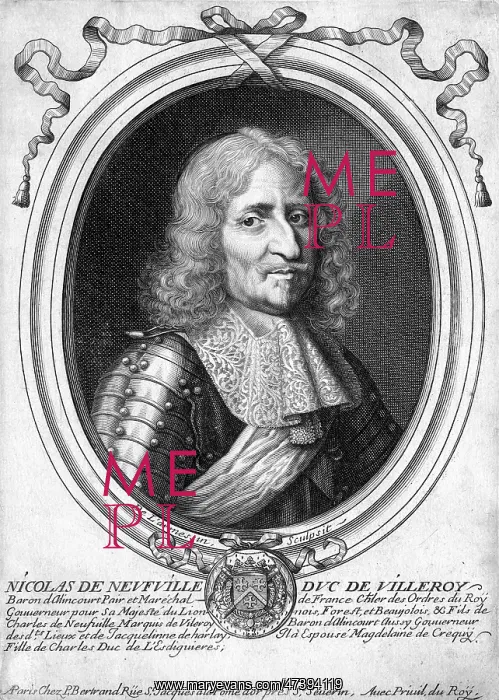 : NICOLAS DUC VILLEROI : NICOLAS DUC VILLEROI