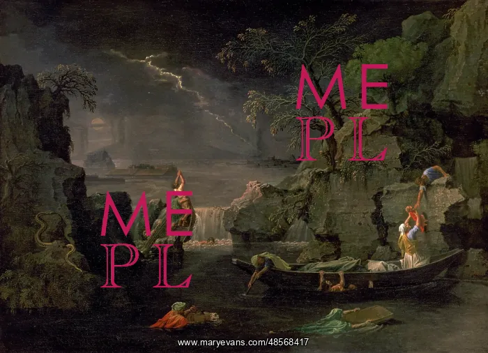 : Nicolas Poussin (1594-1665). The Four Seasons. Winter or The : Nicolas Poussin (1594-1665). The Four Seasons. Winter or The