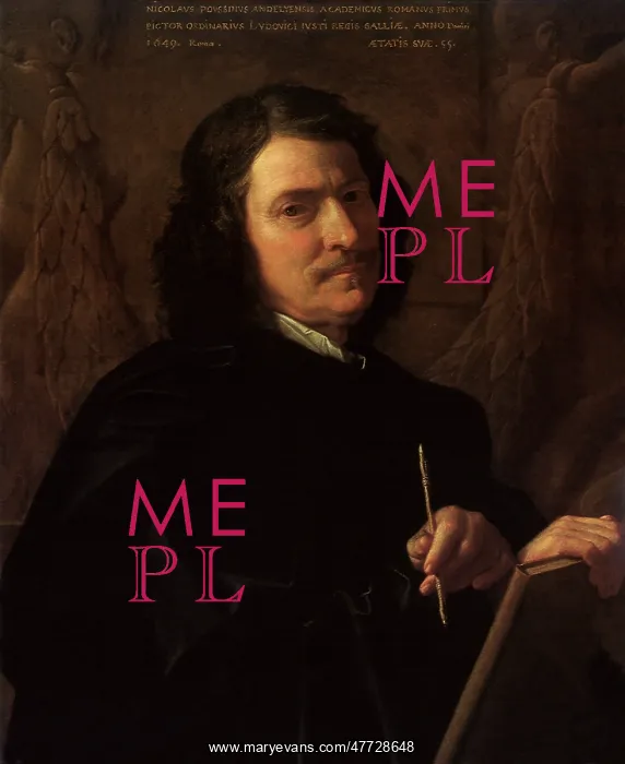  : Nicolas Poussin, self-portrait