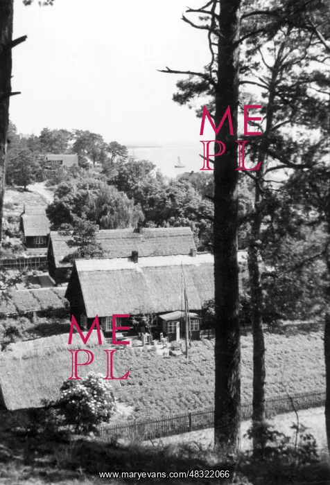: Nidden in East Prussia, circa 1930s : Nidden in East Prussia, circa 1930s