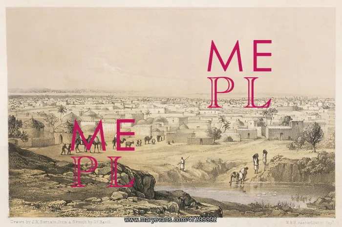 : NIGERIA / KANO 1850 : NIGERIA / KANO 1850