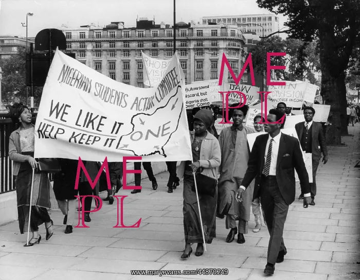 : NIGERIAN PROTEST : NIGERIAN PROTEST