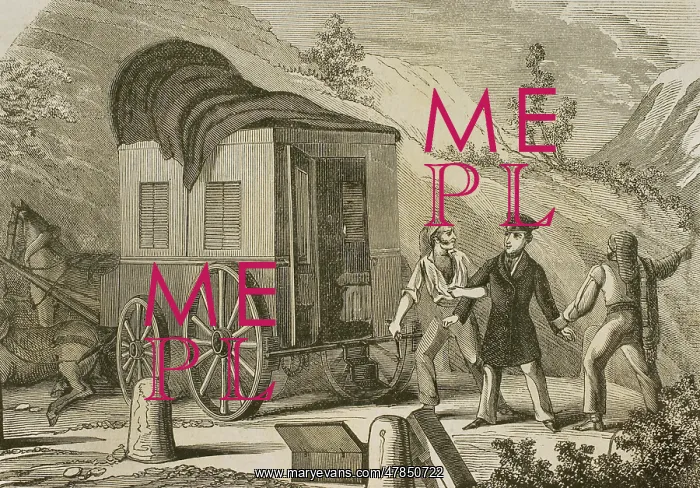 : At night on 19 July 1846, on the road between : At night on 19 July 1846, on the road between