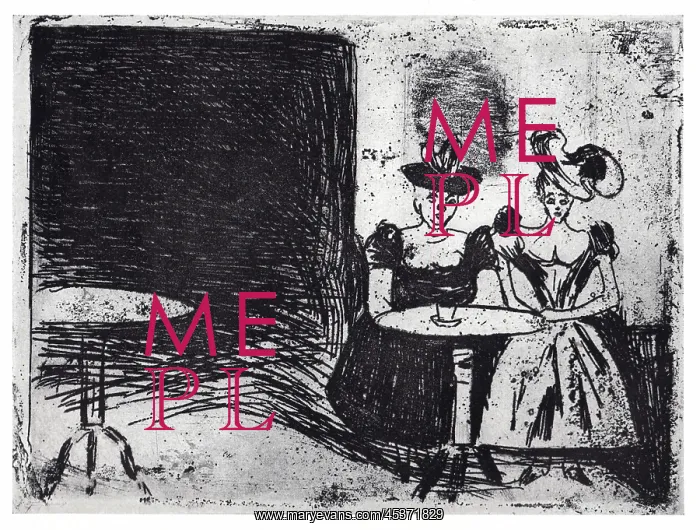  : Night cafe, by Edvard Munch