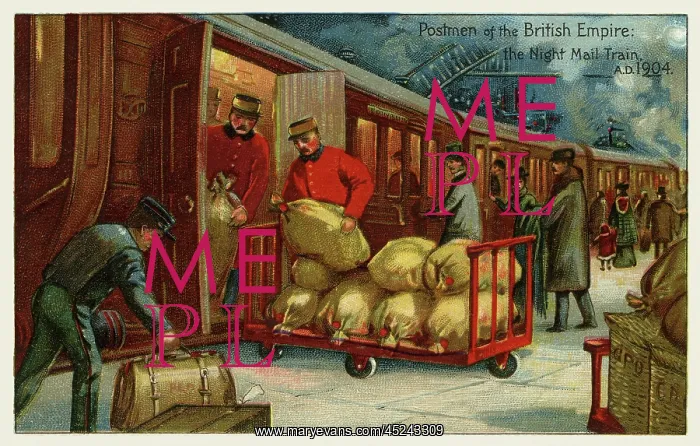 : The night mail train : The night mail train
