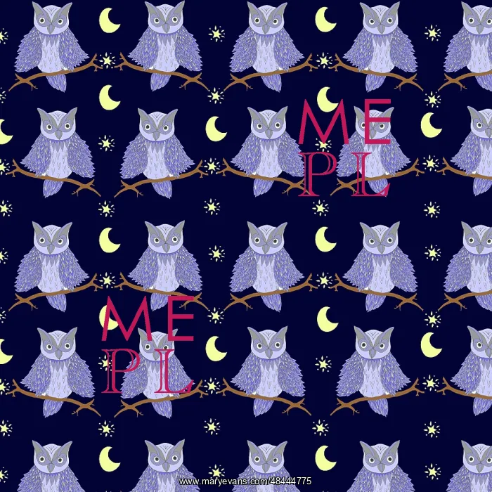  : Night owl repeating pattern