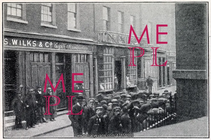 : Night Refuge at Spitalfields 1904 : Night Refuge at Spitalfields 1904