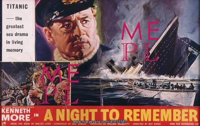 : A Night to Remember, film poster : A Night to Remember, film poster