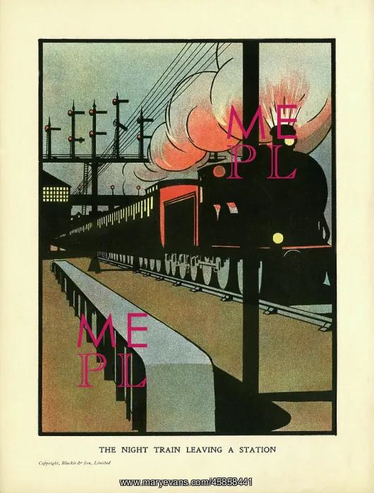  : The Night Train Leaving a Station
