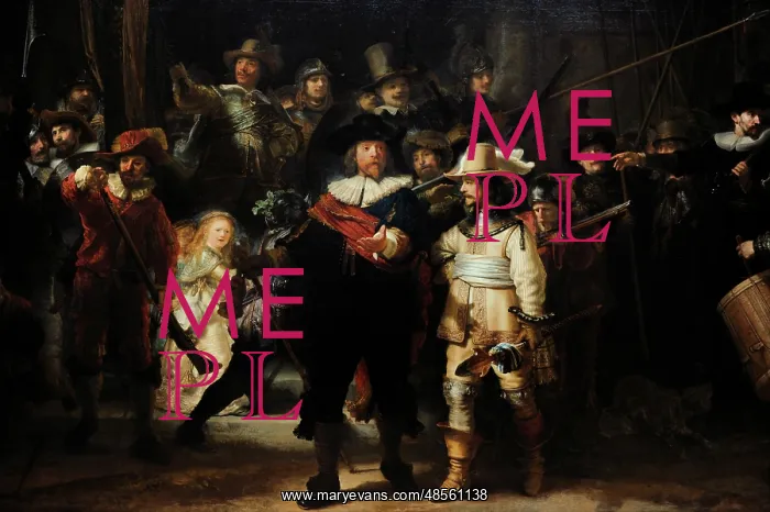 : The Night Watch, by Rembrandt : The Night Watch, by Rembrandt