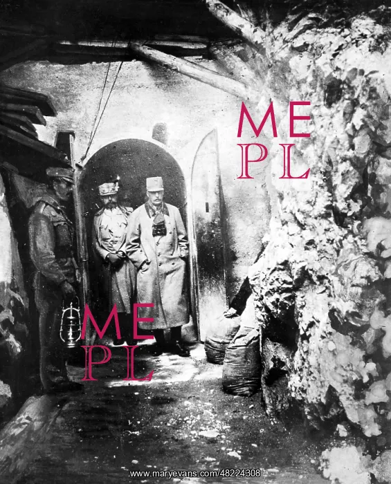 : Nighttime inspection, 1917 : Nighttime inspection, 1917