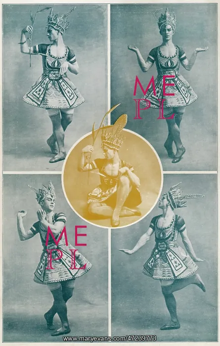  : NIJINSKY / LE DIEU BLEU