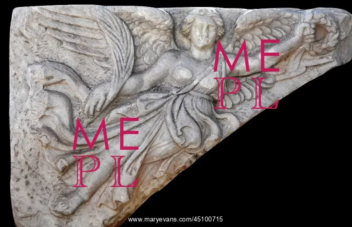 : Nike Relief, Ephesus, Izmir, Turkey : Nike Relief, Ephesus, Izmir, Turkey