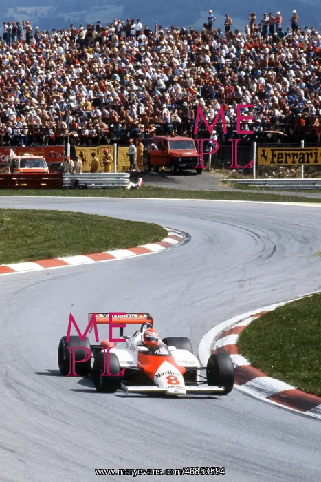 : Niki Lauda at Zeltweg 1983 : Niki Lauda at Zeltweg 1983
