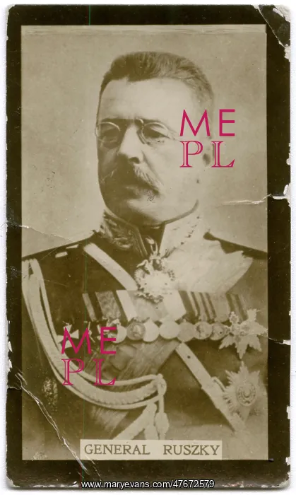 : Nikolai Ruzsky, Russian General : Nikolai Ruzsky, Russian General