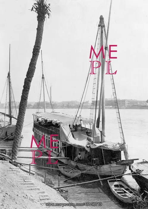 : Nile boat, 1905 : Nile boat, 1905