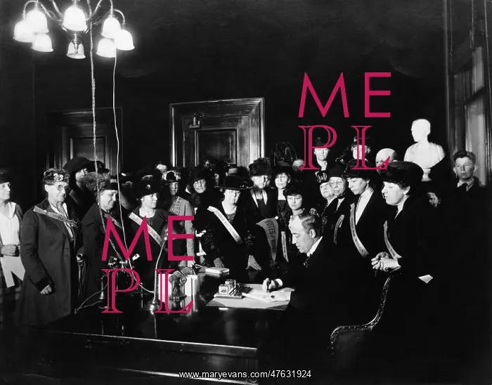 : Nineteenth Amendment Signing : Nineteenth Amendment Signing