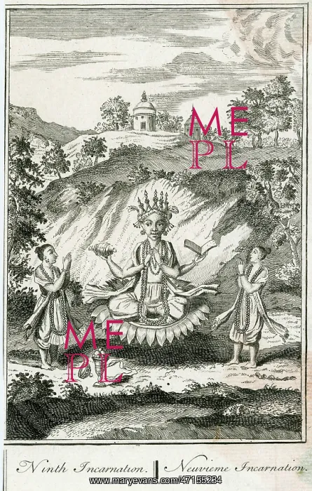  : Ninth avatar of the Hindu god Vishnu