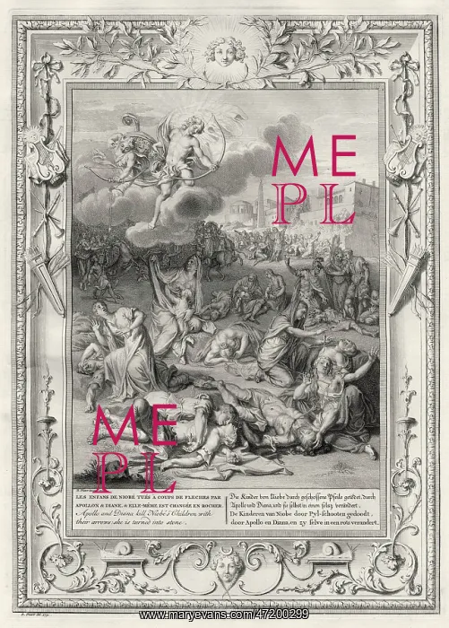 : NIOBE AND HER FAMILY : NIOBE AND HER FAMILY