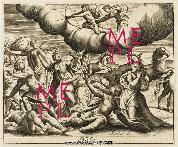 : NIOBE AND HER FAMILY : NIOBE AND HER FAMILY