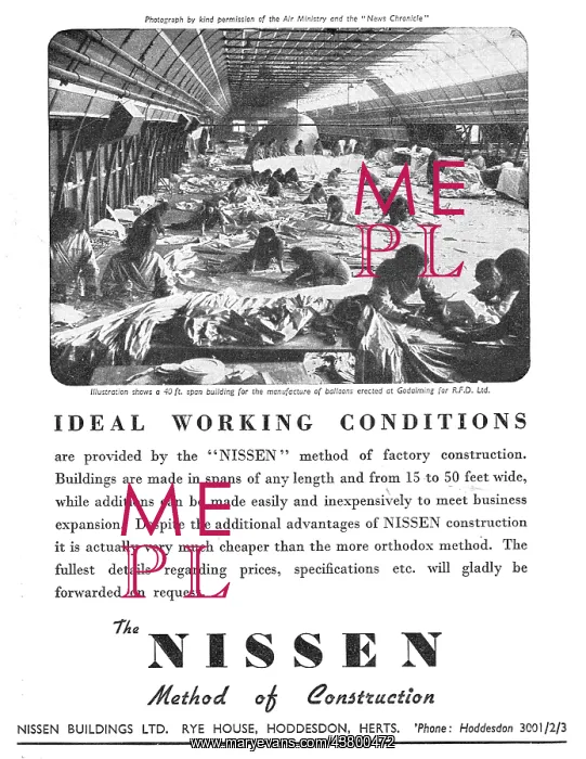 : Nissen Buildings For Airfields : Nissen Buildings For Airfields