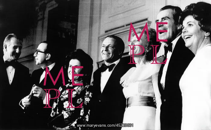 : Nixon Presidency. From left: Vice President ? : Nixon Presidency. From left: Vice President ?