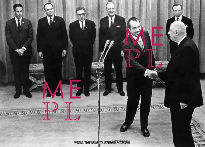 : Nixon Presidency. From left: White House ? : Nixon Presidency. From left: White House ?