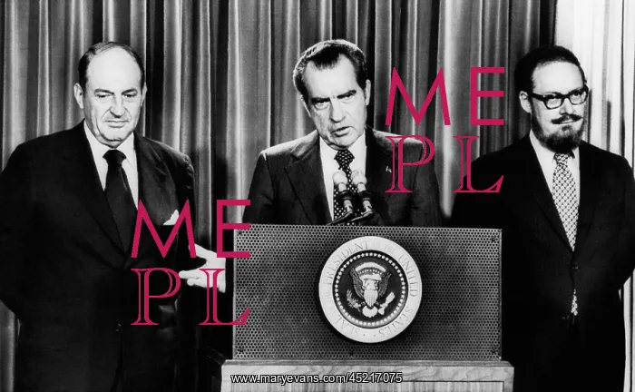 : Nixon Presidency. From left: William Saxbe ? : Nixon Presidency. From left: William Saxbe ?