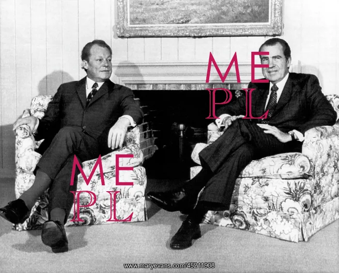 : Nixon Presidency. West German Chancellor ? : Nixon Presidency. West German Chancellor ?
