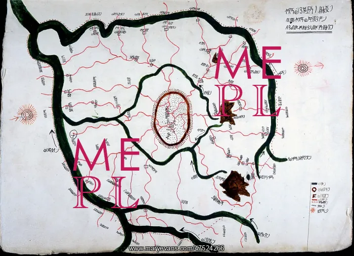  : Njoya's Kingdom map of Bamum