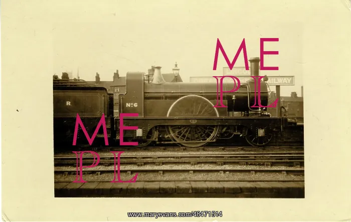 : No.6 Stirling Single Steam Engine 2-2-2 - Build 1868 : No.6 Stirling Single Steam Engine 2-2-2 - Build 1868