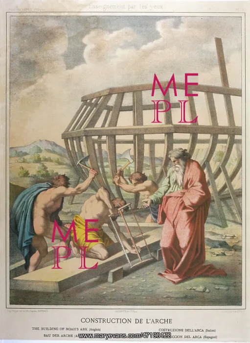 : NOAH BUILDS THE ARK : NOAH BUILDS THE ARK