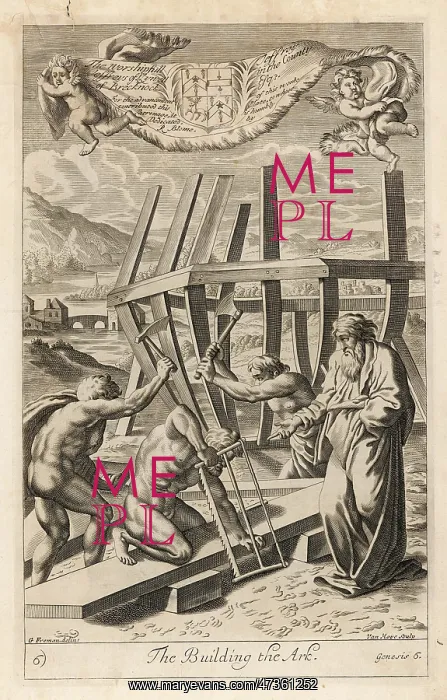 : NOAH BUILDS THE ARK : NOAH BUILDS THE ARK