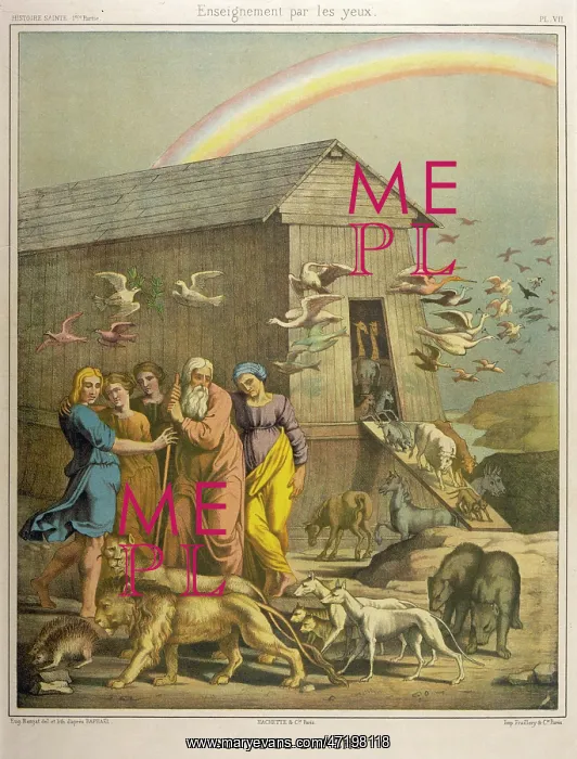 : NOAH LEAVES THE ARK : NOAH LEAVES THE ARK