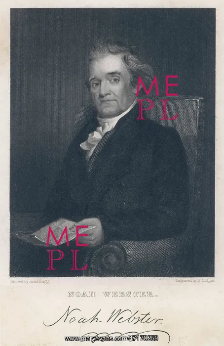  : NOAH WEBSTER
