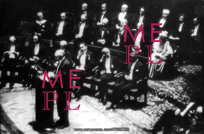 : Nobel Prize ceremony, December 1929 : Nobel Prize ceremony, December 1929