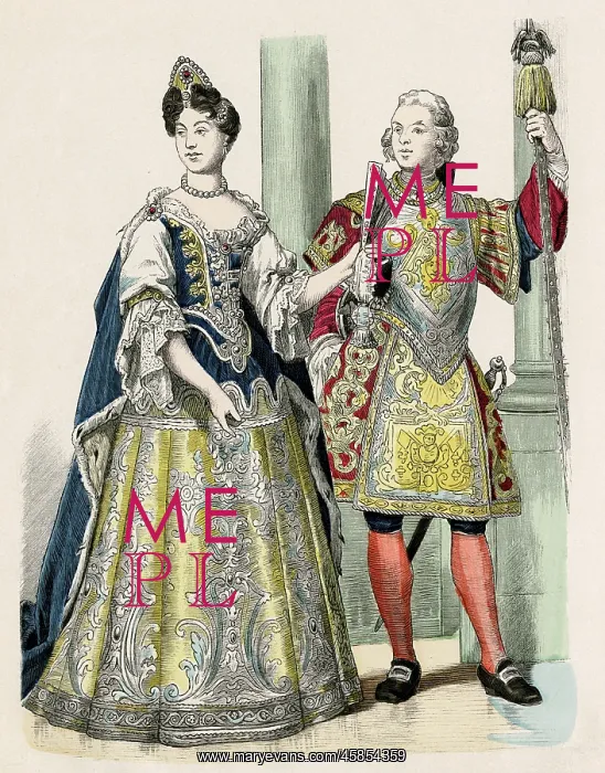 : A Noble Couple 17th century : A Noble Couple 17th century