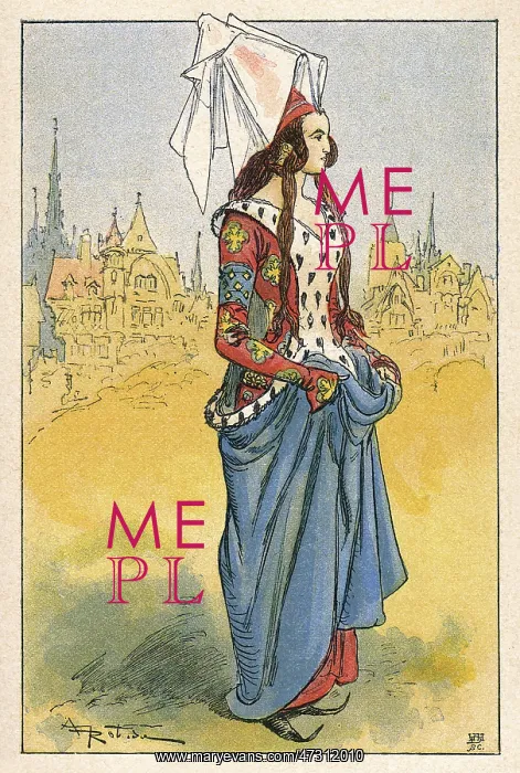 : Noblewoman 1390 : Noblewoman 1390