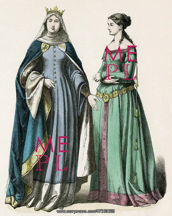 : NOBLEWOMAN OF C14TH : NOBLEWOMAN OF C14TH