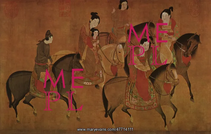 : Noblewomen on Horseback : Noblewomen on Horseback