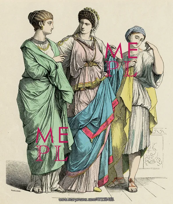 : NOBLEWOMEN & SLAVE / ROME : NOBLEWOMEN & SLAVE / ROME