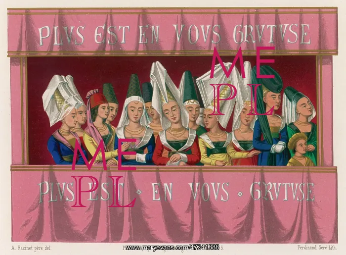 : NOBLEWOMEN AT TOURNAMENT : NOBLEWOMEN AT TOURNAMENT